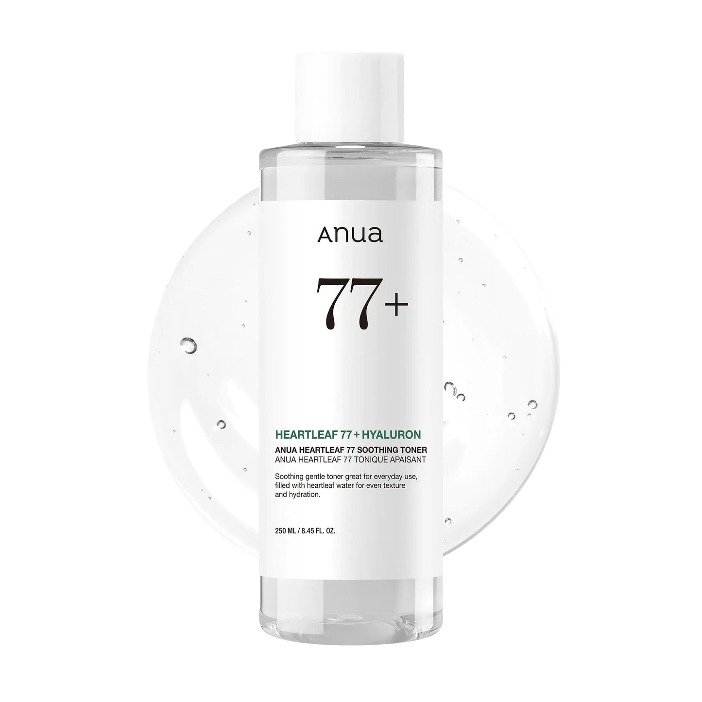 Anua  Niacinamide Soothing Toner I pH 5.5 Trouble Care Calming Skin Refreshing Hydrating Purifying Cruelty Free Vegan(250ml / 8.45 fl.oz.)
